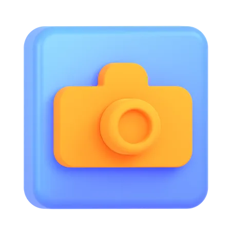 Cámara  3D Icon