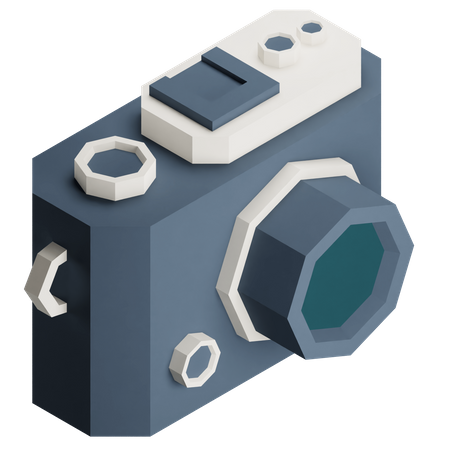 Cámara  3D Icon