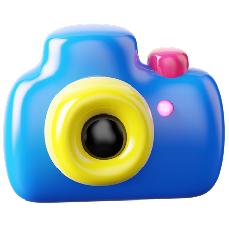 Cámara  3D Icon