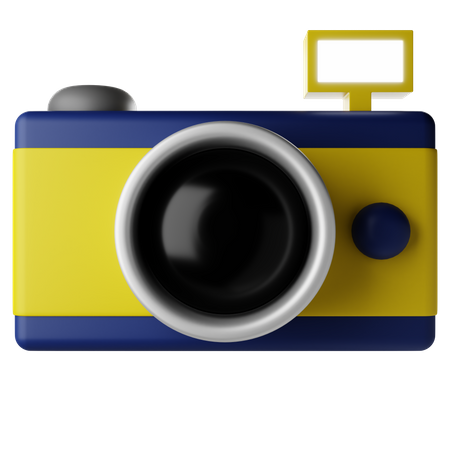 Cámara  3D Icon