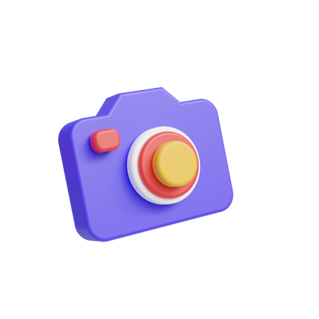 Cámara  3D Icon