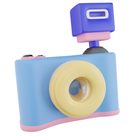 Cámara  3D Icon