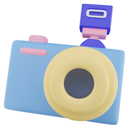 Cámara  3D Icon