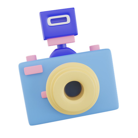 Cámara  3D Icon