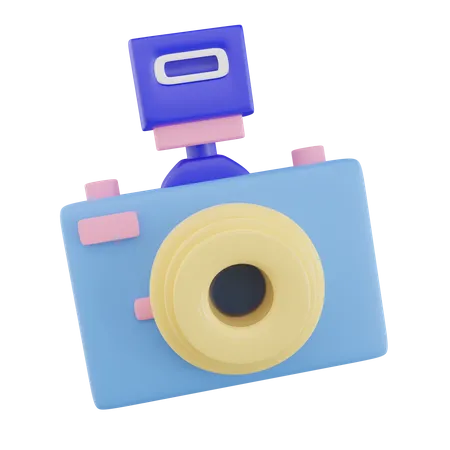 Cámara  3D Icon