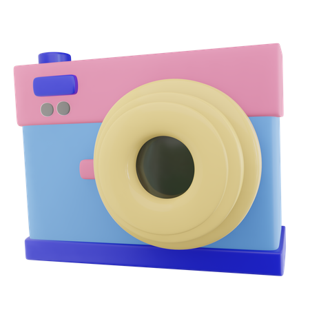 Cámara  3D Icon