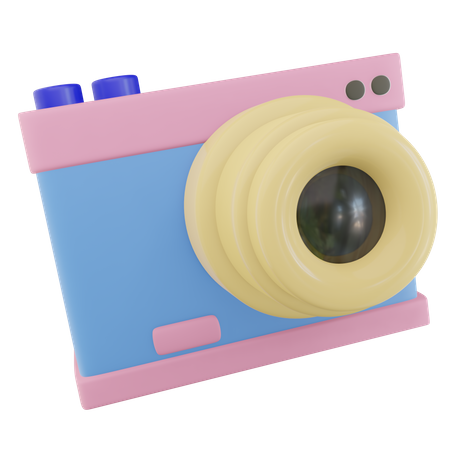 Cámara  3D Icon