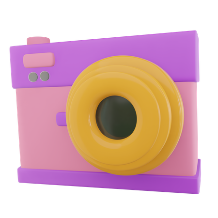 Cámara  3D Icon