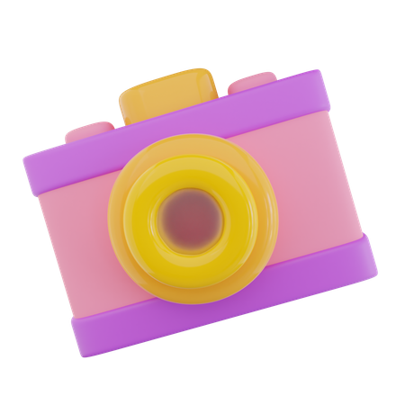 Cámara  3D Icon