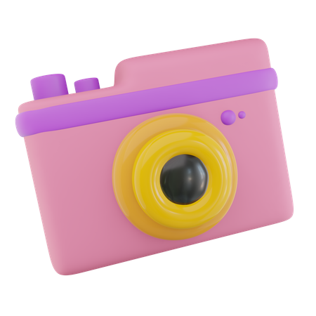 Cámara  3D Icon