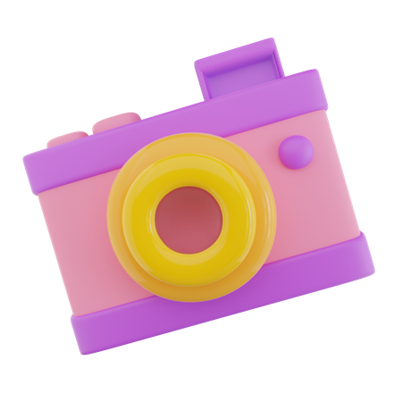 Cámara  3D Icon