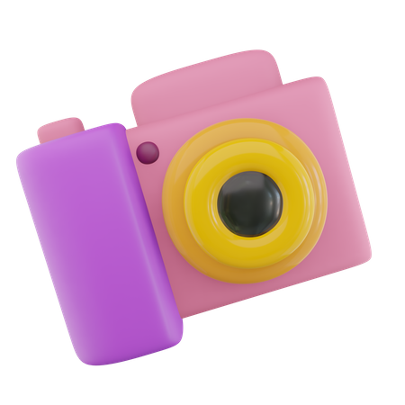 Cámara  3D Icon