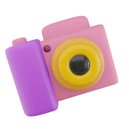 Cámara  3D Icon