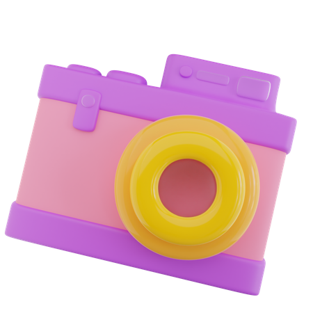 Cámara  3D Icon