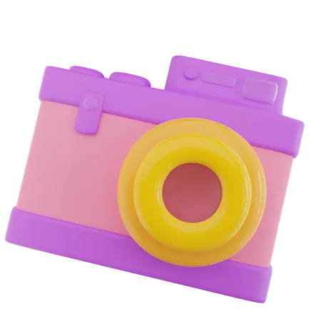 Cámara  3D Icon