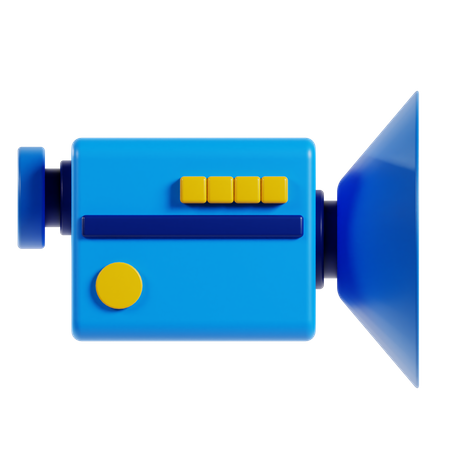 Cámara  3D Icon