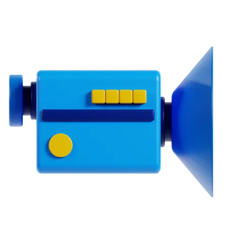 Cámara  3D Icon