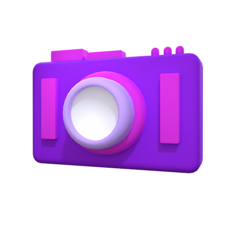 Cámara  3D Icon