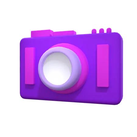 Cámara  3D Icon