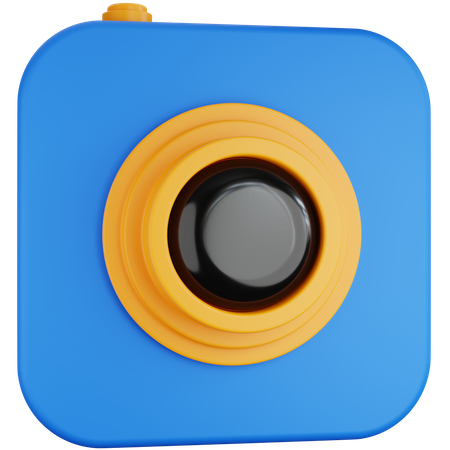 Cámara  3D Icon