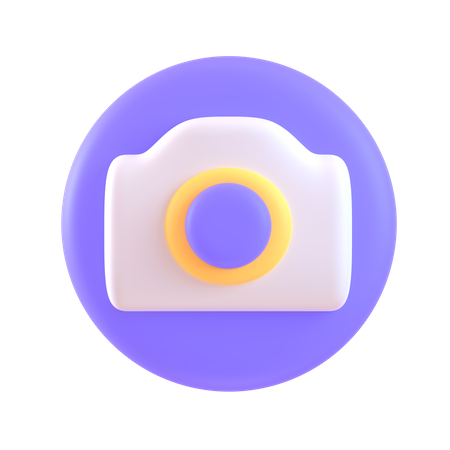 Cámara  3D Icon