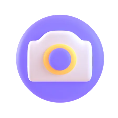 Cámara  3D Icon