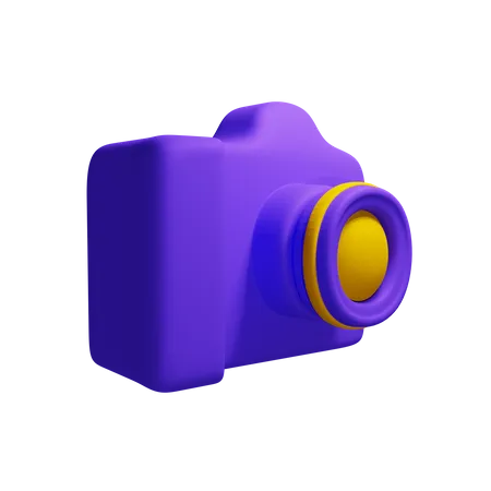 Cámara  3D Icon