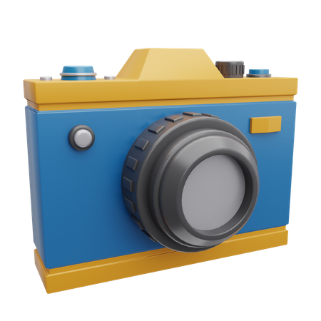 Cámara  3D Icon