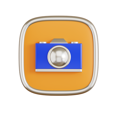 Cámara  3D Icon