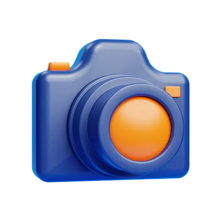 Camara digital  3D Icon