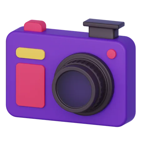 Cámara  3D Icon