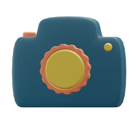 Cámara  3D Icon