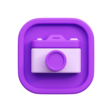 Cámara  3D Icon