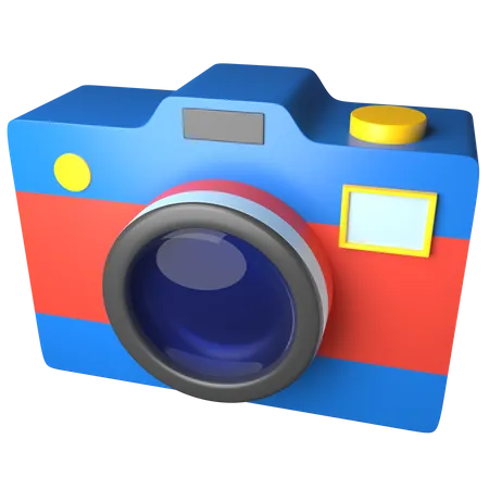 Cámara  3D Icon