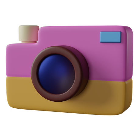 Cámara  3D Icon