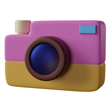 Cámara  3D Icon