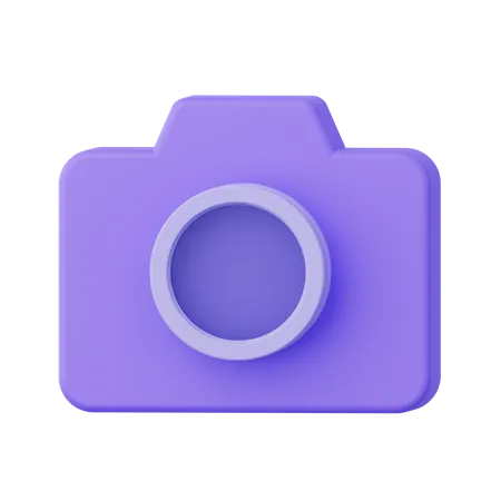 Cámara  3D Icon