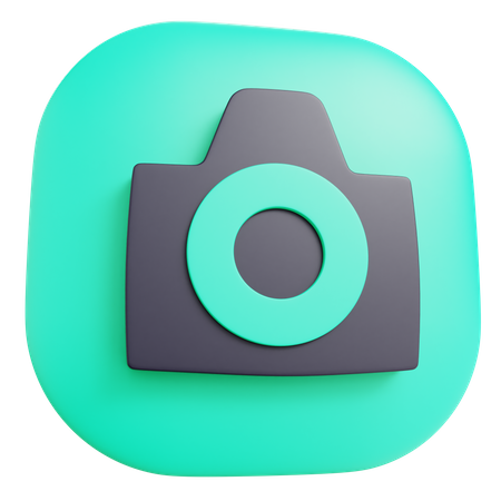 Cámara  3D Icon