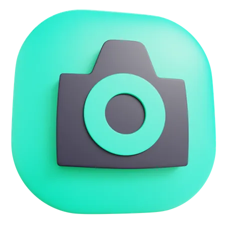 Cámara  3D Icon