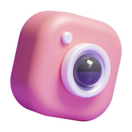 Cámara  3D Icon