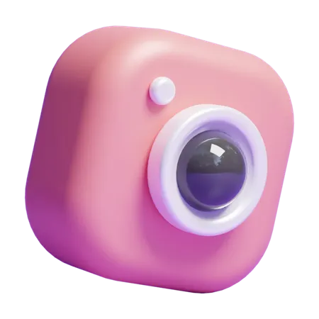 Cámara  3D Icon