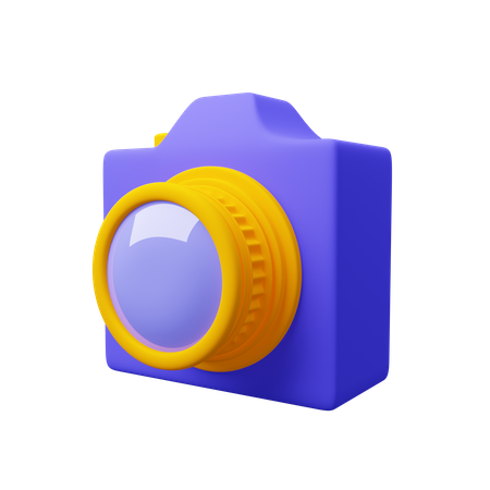 Cámara  3D Icon