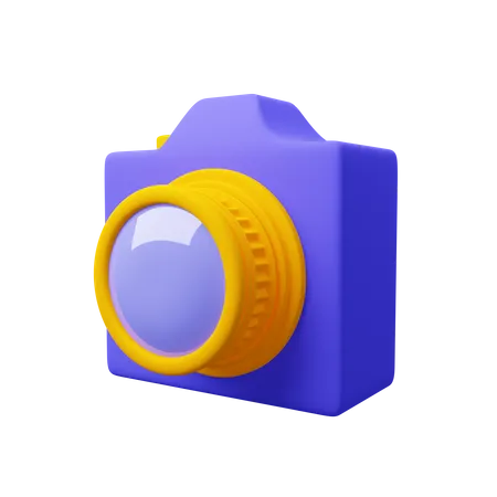 Cámara  3D Icon