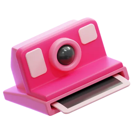 Camara analogica  3D Icon