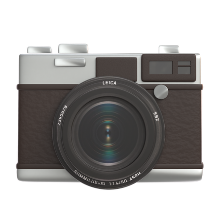 Camara analogica  3D Icon