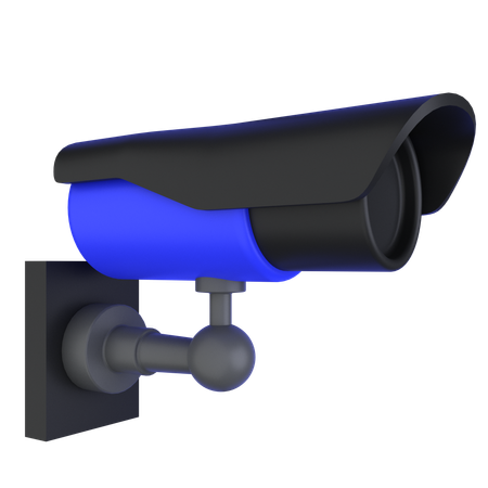 Cámara de CCTV  3D Icon