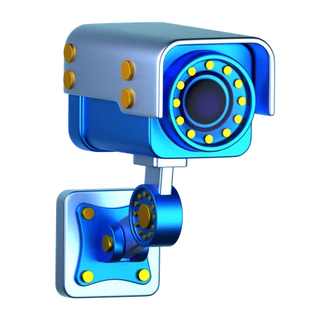 Cámara de CCTV  3D Icon