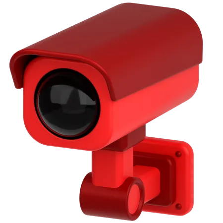 Cámara de CCTV  3D Icon