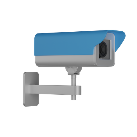 Cámara de CCTV  3D Icon