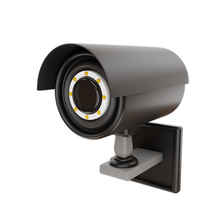 Cámara de CCTV  3D Icon